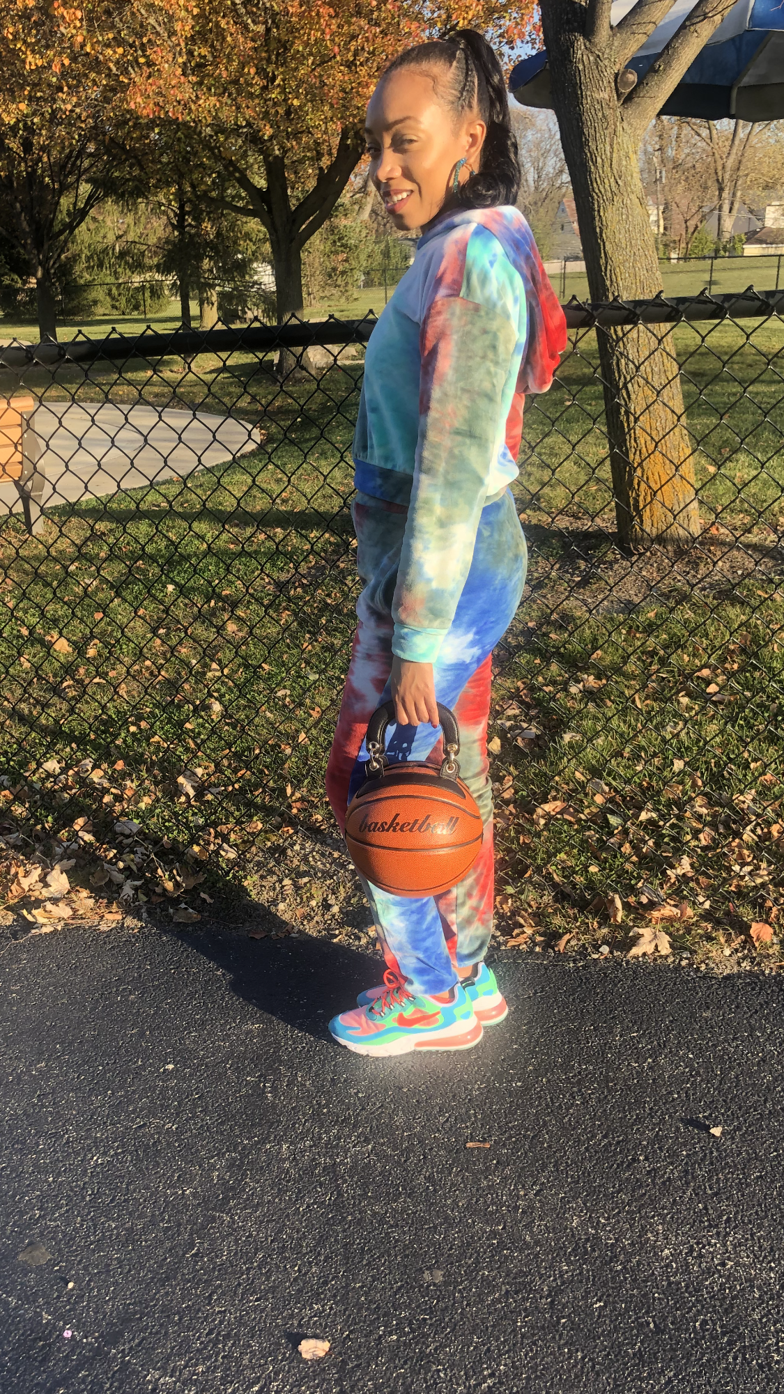 THE TIE DYE TEDDY BEAR JOGGER SET