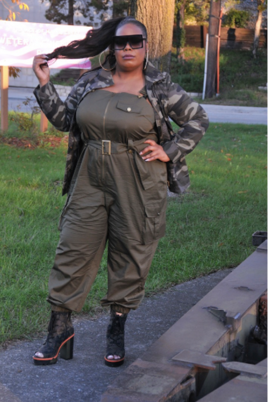 G.I. JANE CAMOUFLAGE JACKET