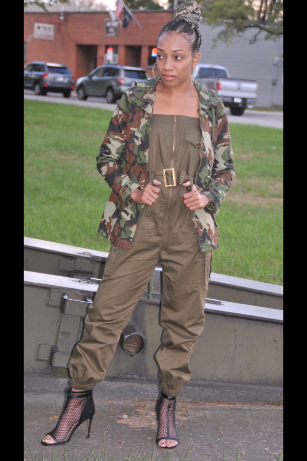 G.I. JANE CAMOUFLAGE JACKET