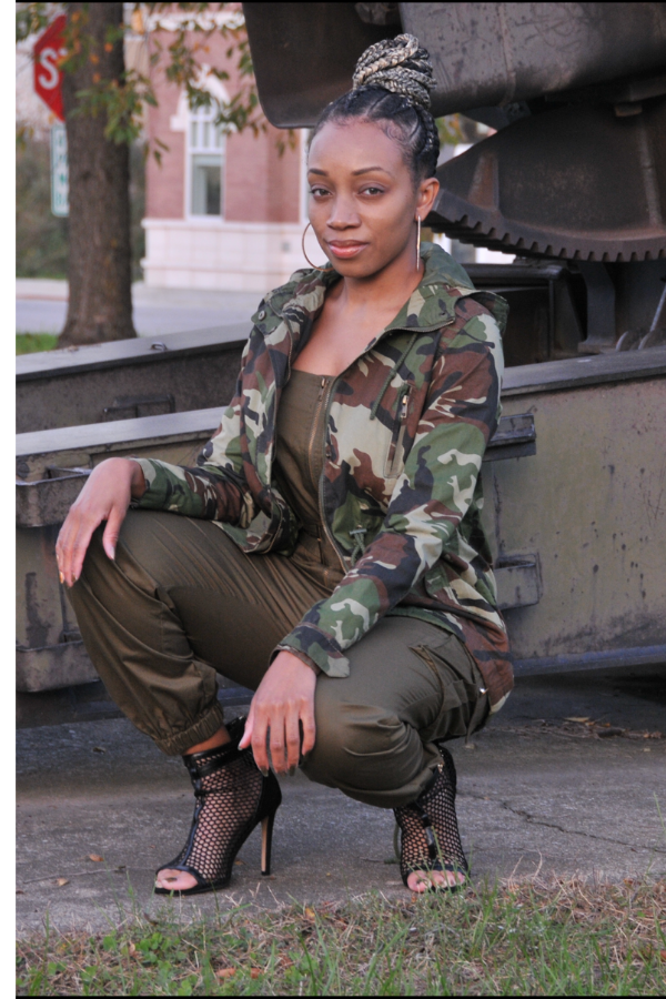 G.I. JANE CAMOUFLAGE JACKET